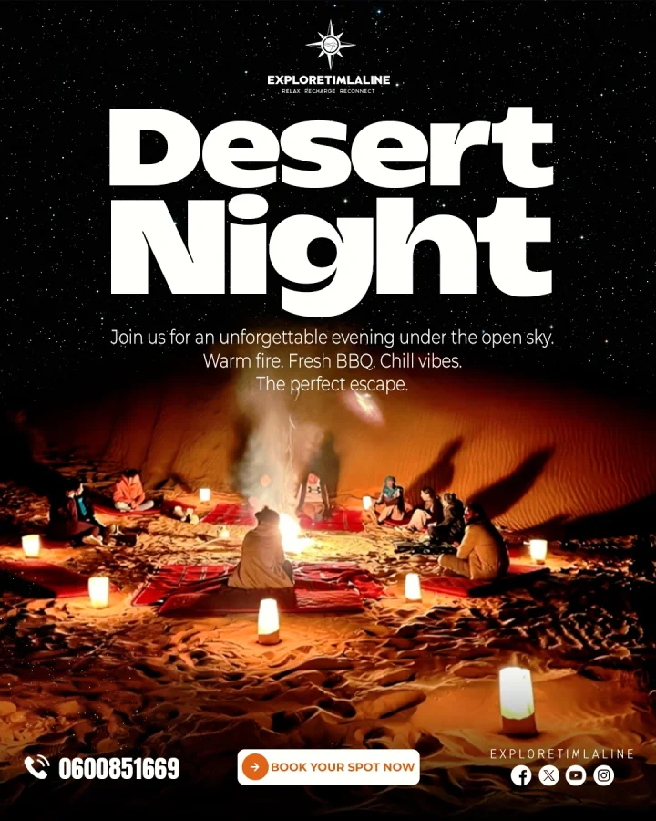 Desert Night – Magical Evening in the Sahara